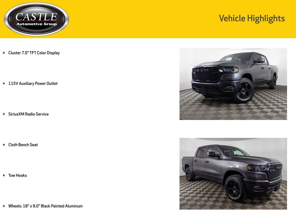 Used 2026 RAM 1500 Classic Warlock AWD/4WD image 12