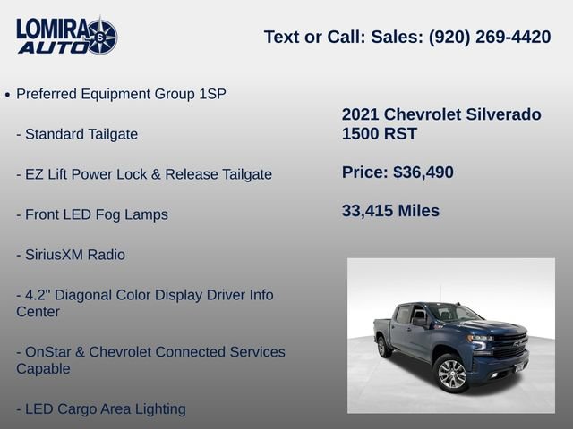 Used 2021 Chevrolet Silverado 1500 RST AWD/4WD image 27