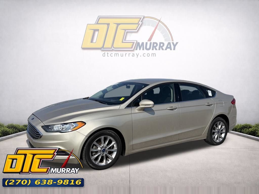 Used 2017 Ford Fusion SE w/ Fusion SE Technology Package FWD image 1
