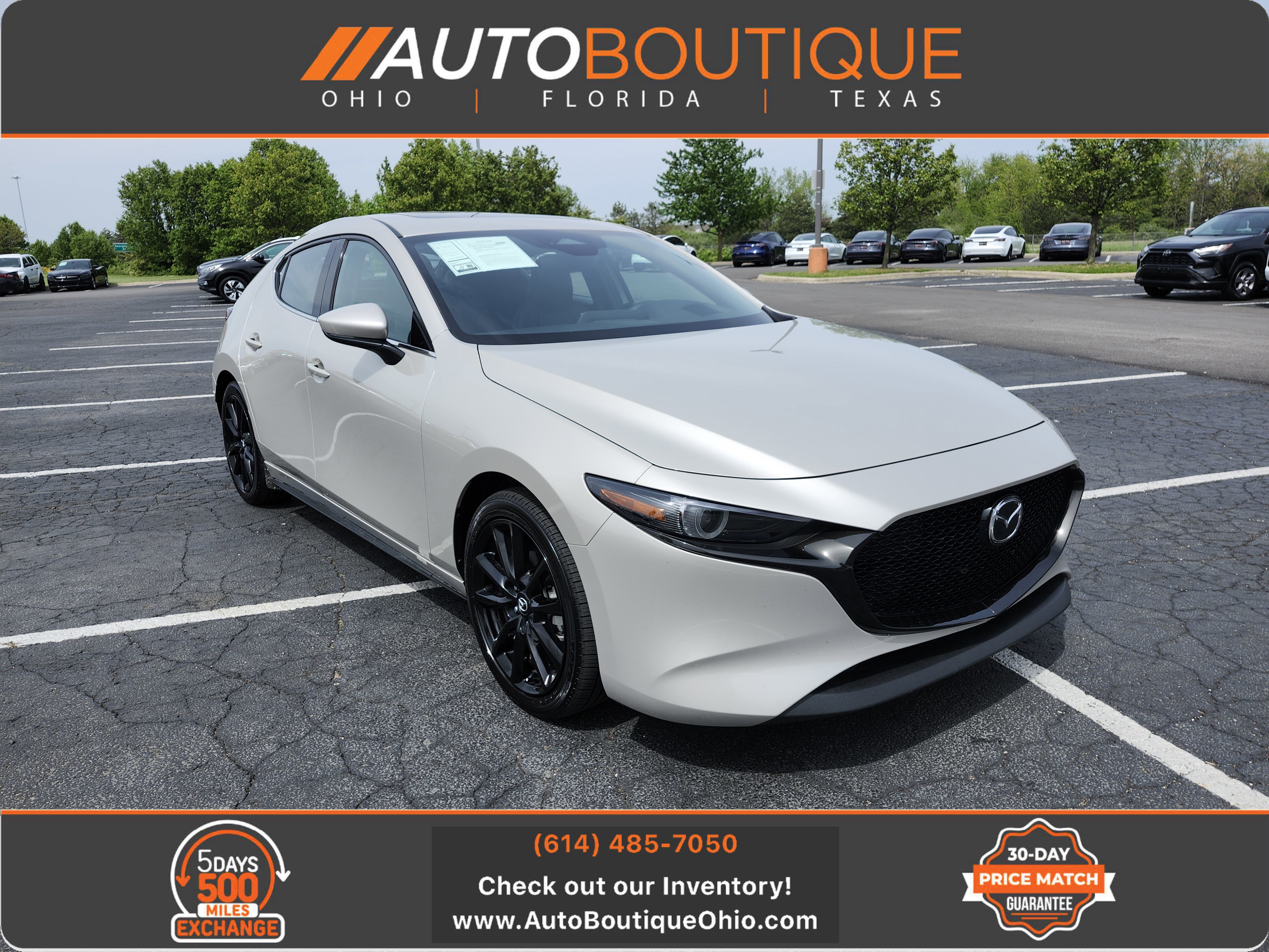 Used 2025 MAZDA MAZDA3 2.5 S Hatchback w/ Premium Pkg FWD image 1