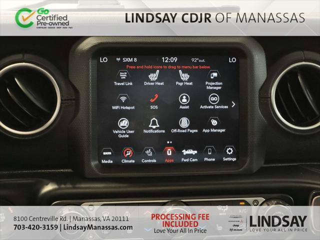 Certified 2020 Jeep Gladiator Rubicon AWD/4WD image 22
