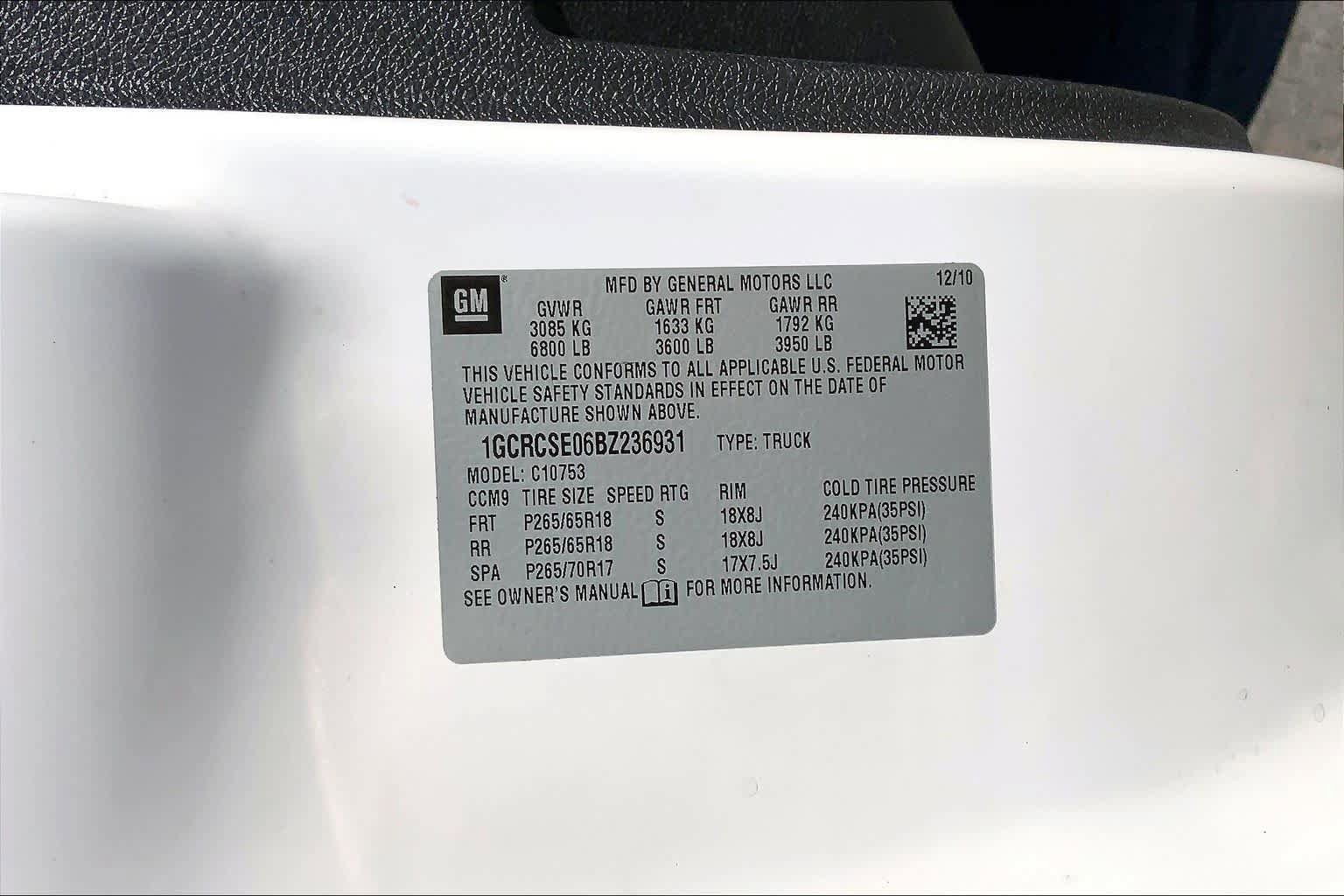 Used 2011 Chevrolet Silverado 1500 LT w/ All-Star Edition RWD image 33