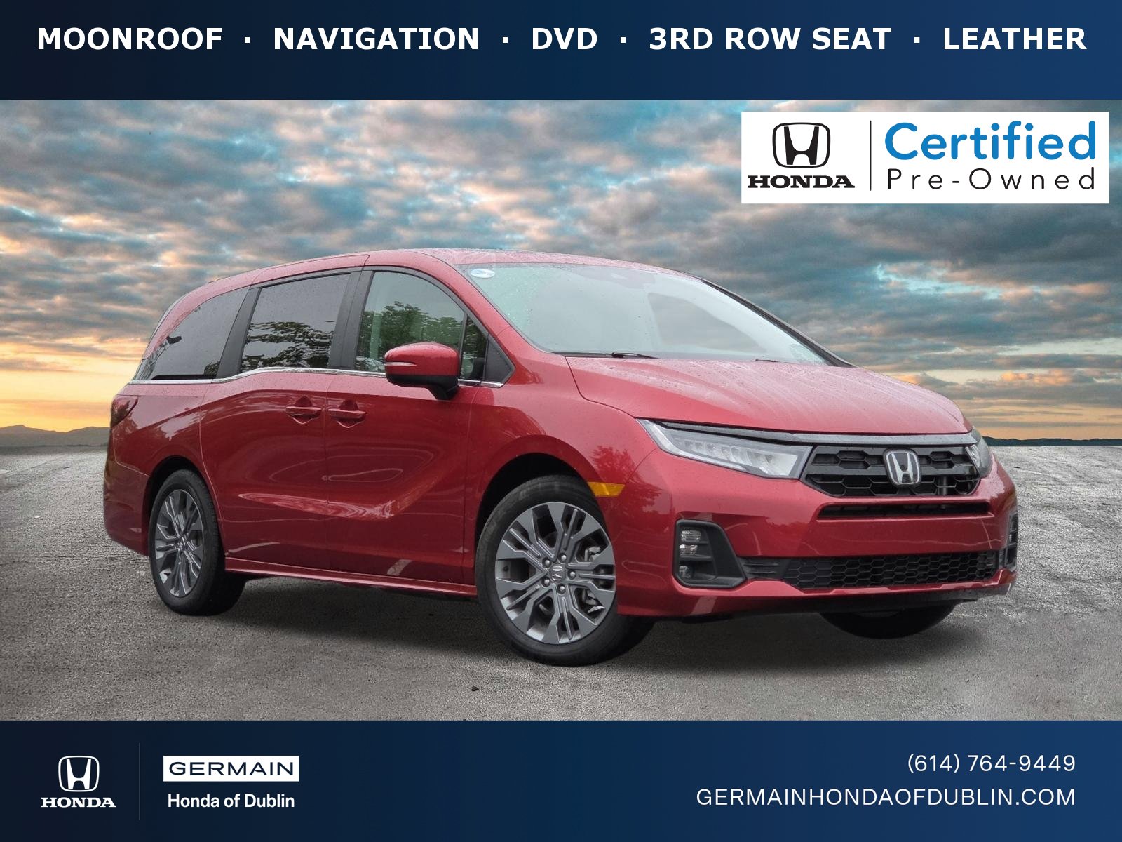 Certified 2025 Honda Odyssey Touring image 1
