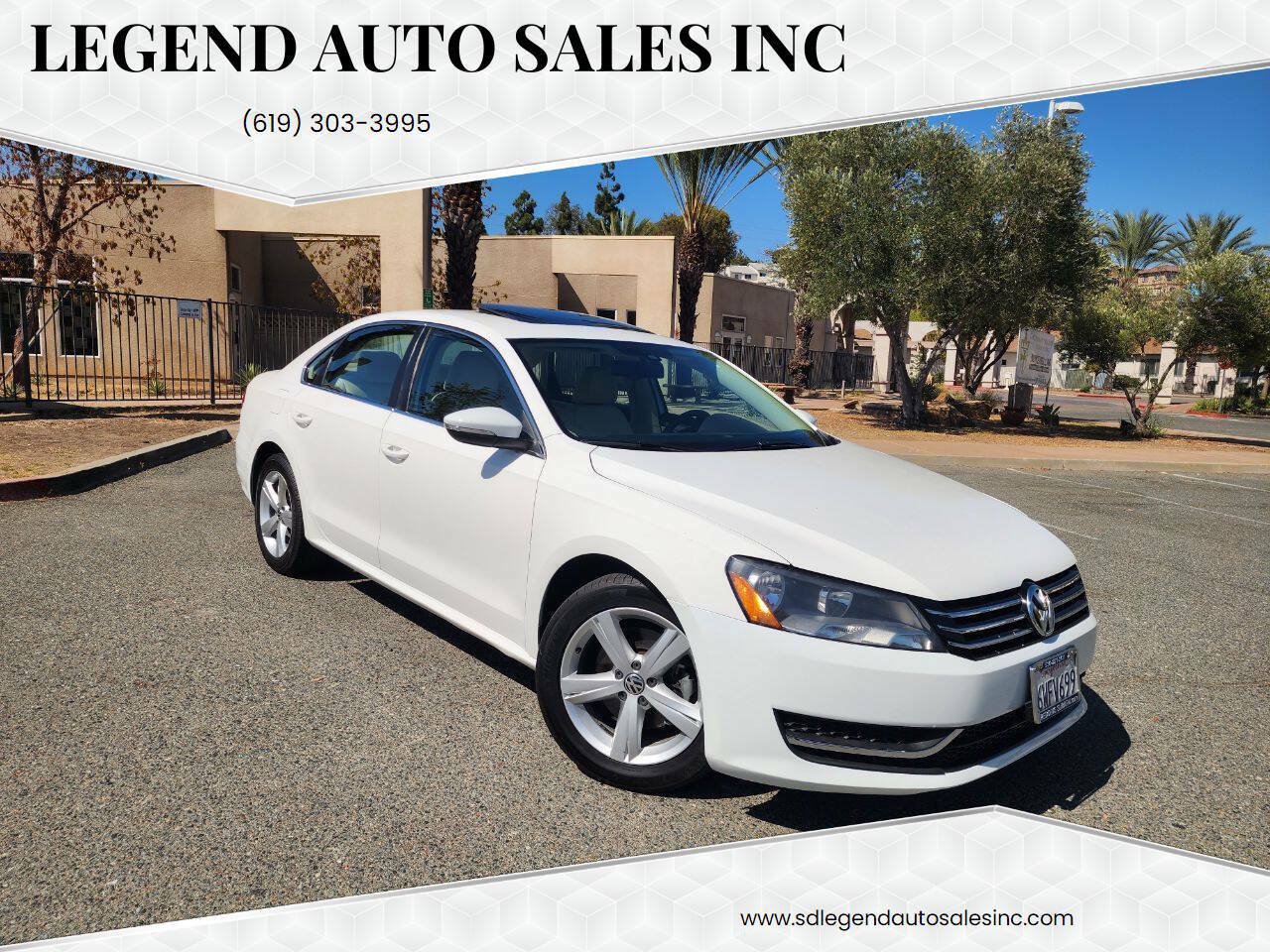 Used 2012 Volkswagen Passat 2.5 SE