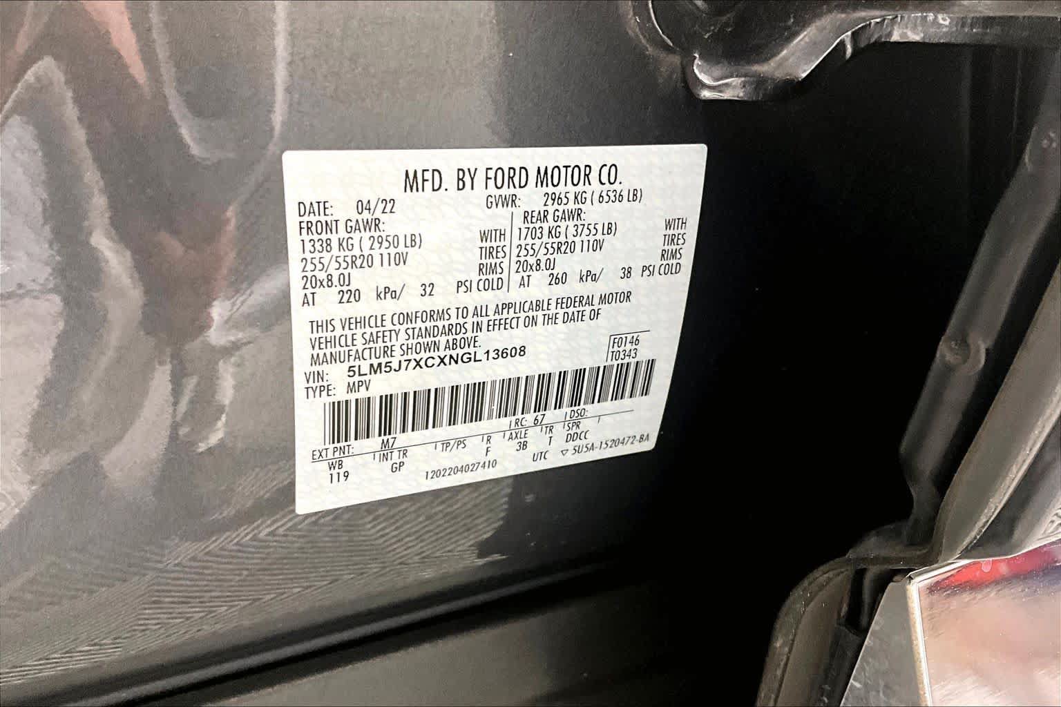 Used 2022 Lincoln Aviator Reserve w/ Equipment Group 201A AWD/4WD image 32