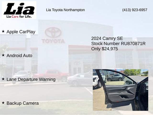 Used 2024 Toyota Camry SE FWD image 7