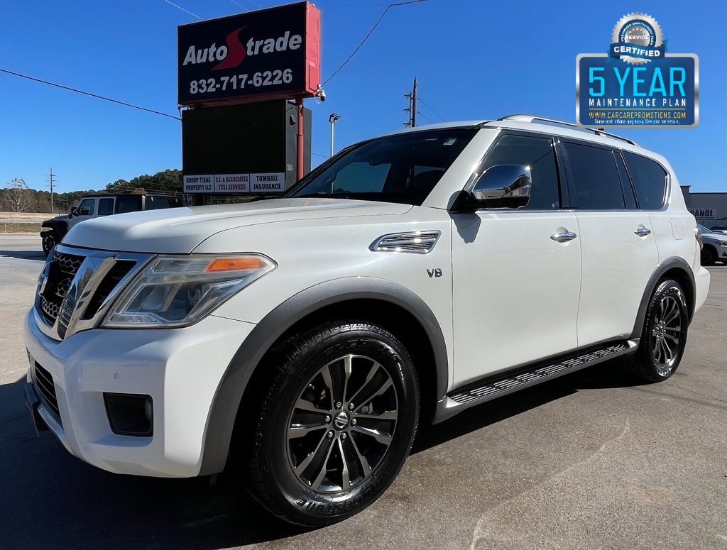 Used 2017 Nissan Armada Platinum w/ Captain Seat Package image 1