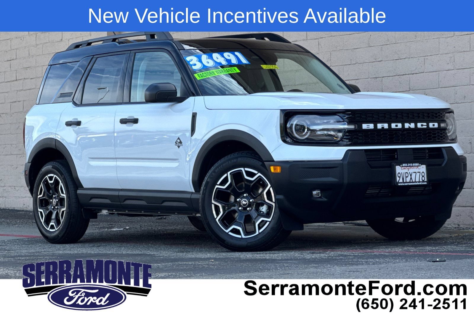 Used 2026 Ford Bronco Sport Outer Banks AWD/4WD image 1