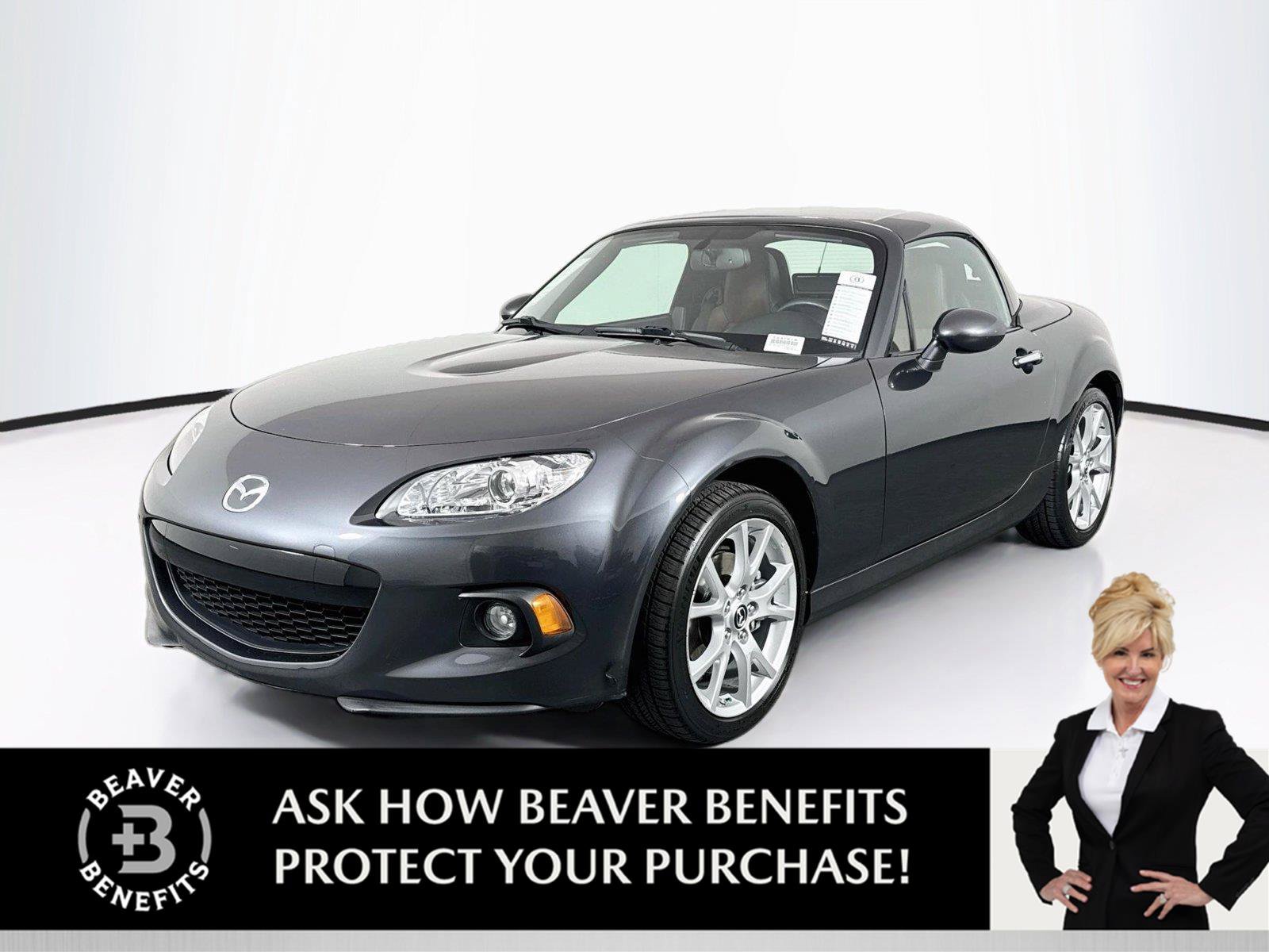 Used 2014 MAZDA MX-5 Miata Grand Touring w/ Premium Package RWD image 1