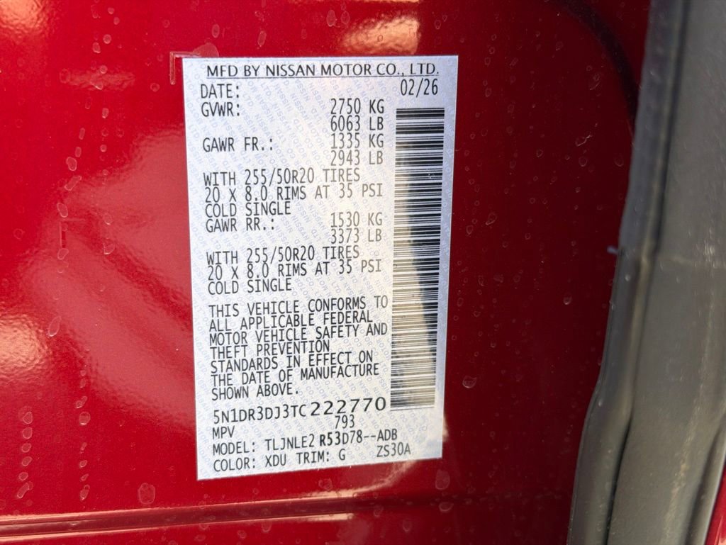 New 2026 Nissan Pathfinder Platinum w/ Lighting Package AWD/4WD image 18