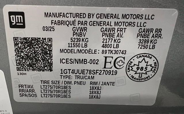 Used 2025 GMC Sierra 3500 SLT w/ SLT Premium Package image 55