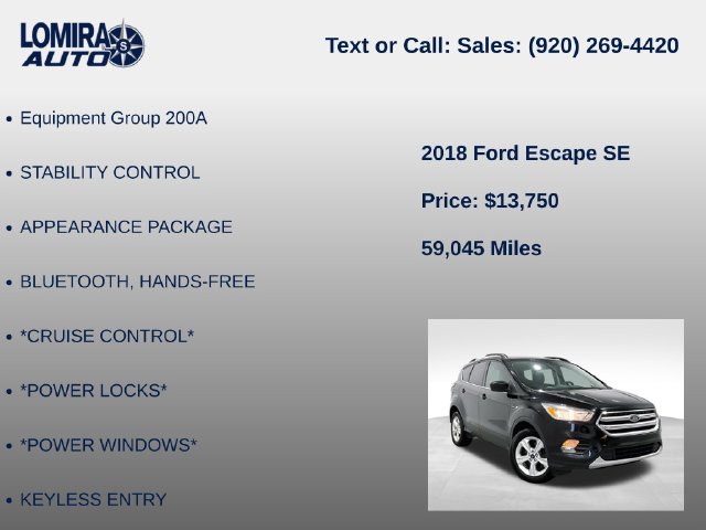Used 2018 Ford Escape SE AWD/4WD image 8