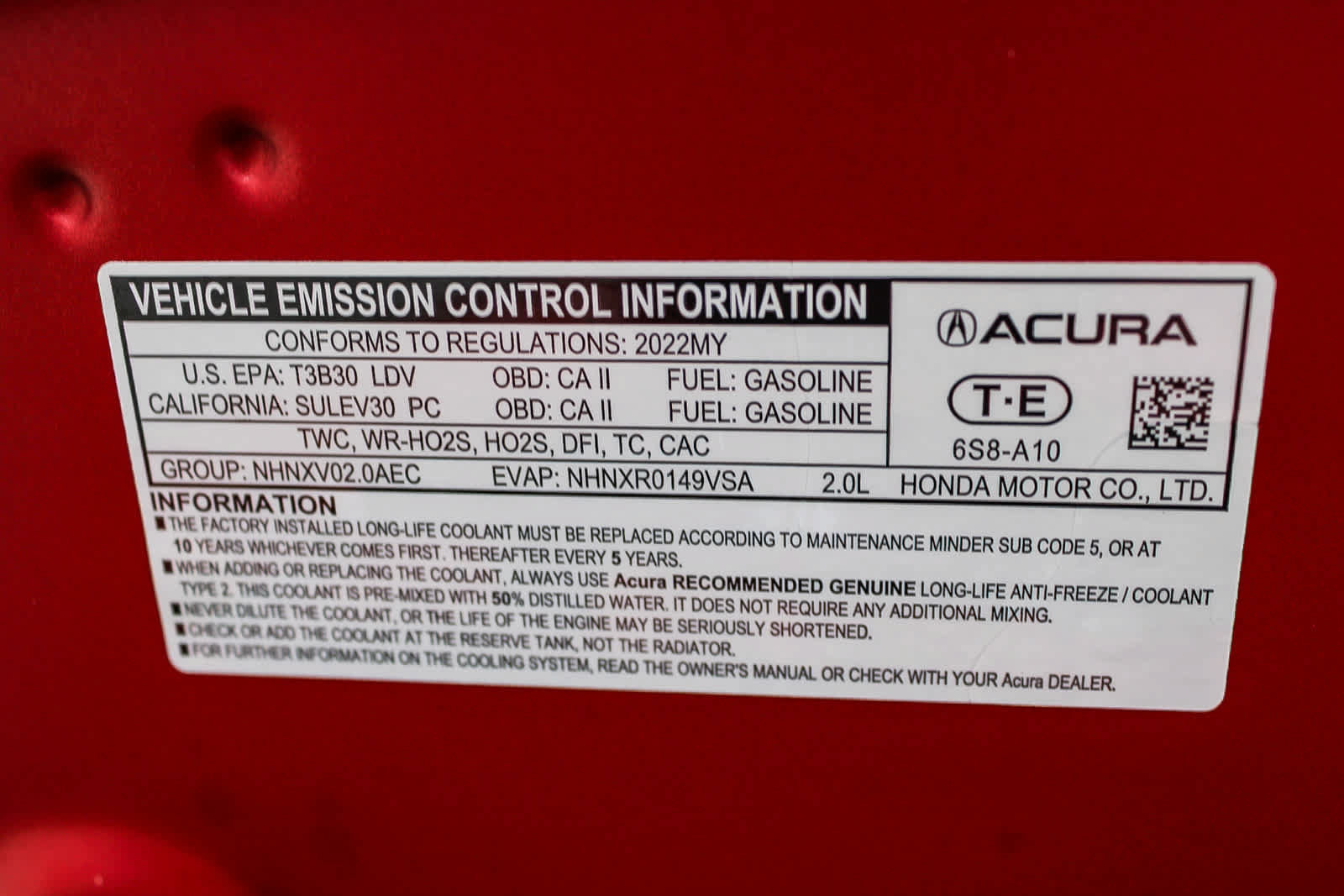 Used 2022 Acura TLX w/ A-SPEC Pkg FWD image 27