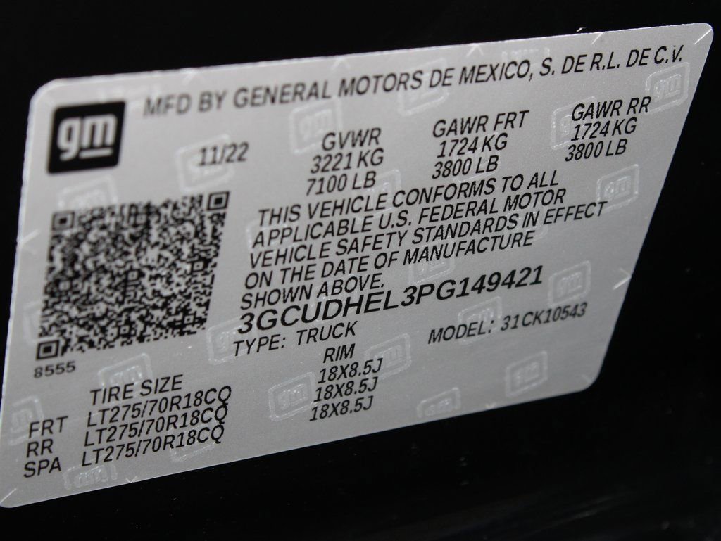 Used 2023 Chevrolet Silverado 1500 ZR2 w/ Technology Package image 84