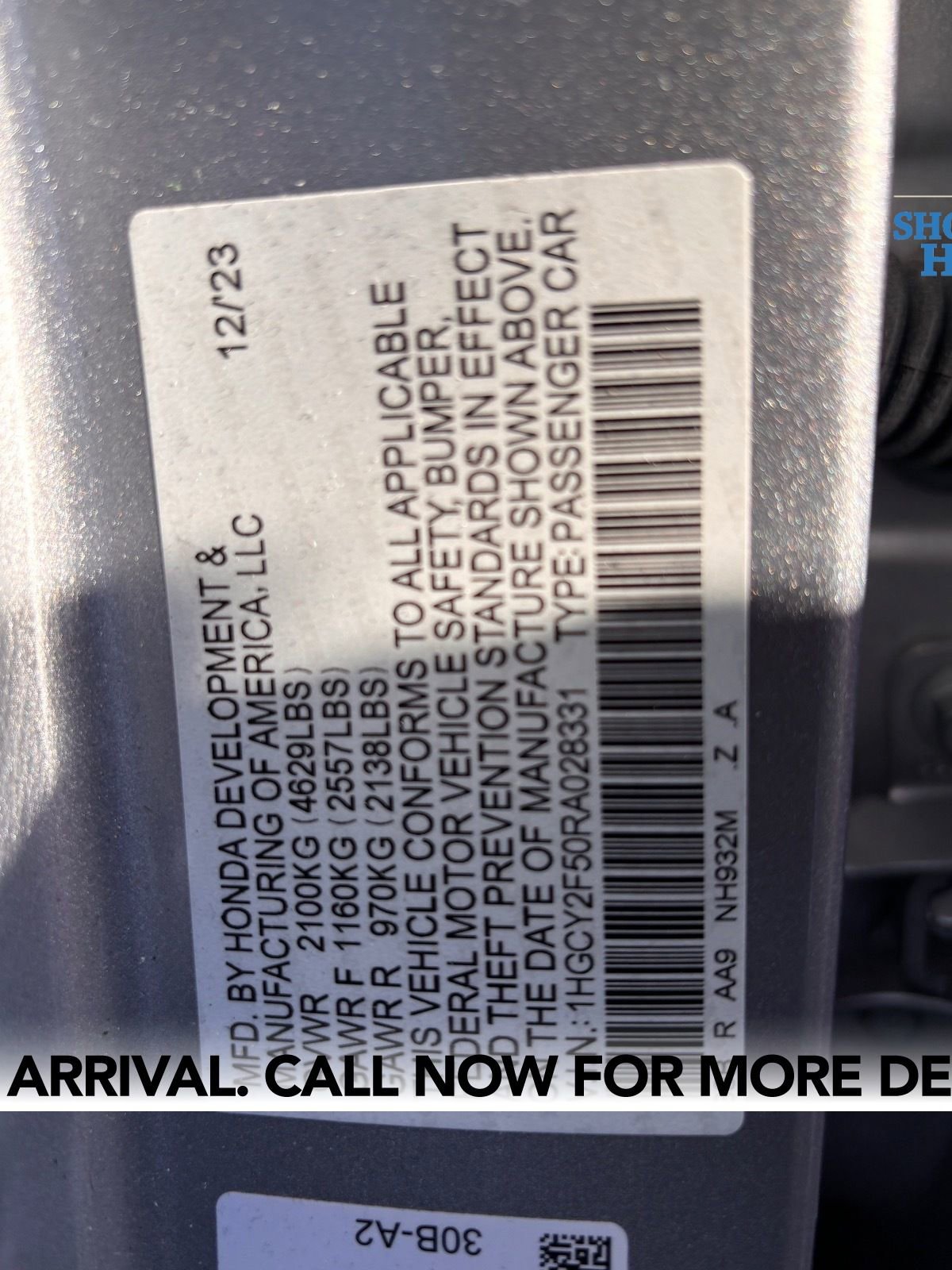 Used 2024 Honda Accord Sport image 11