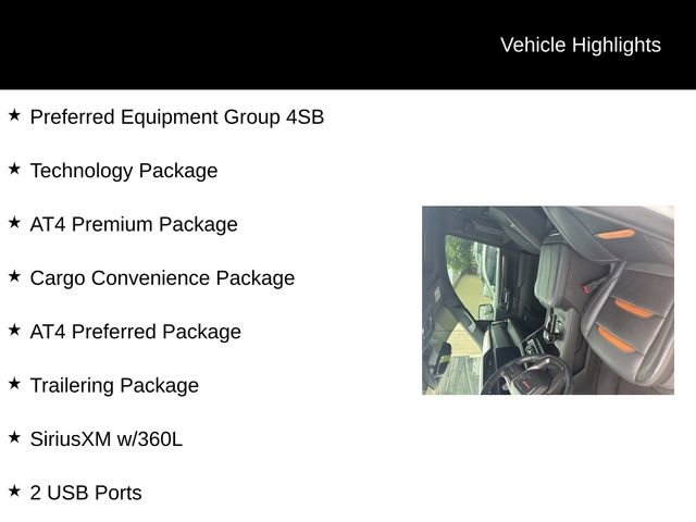 Used 2023 GMC Sierra 1500 AT4 w/ AT4 Premium Package AWD/4WD image 2
