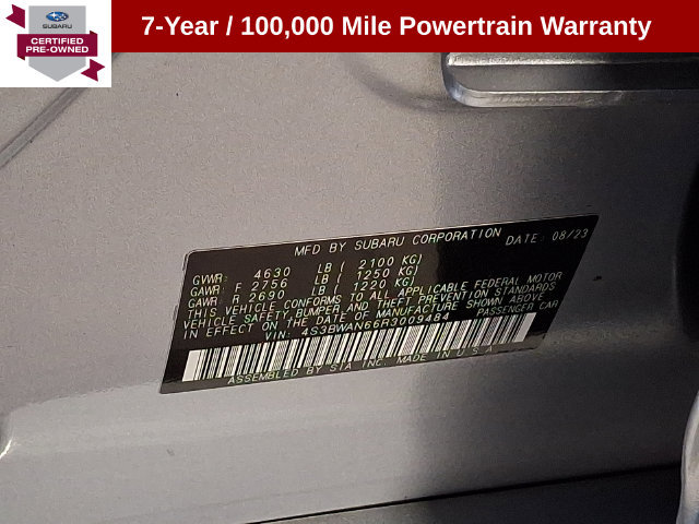 Certified 2024 Subaru Legacy Limited AWD/4WD image 28