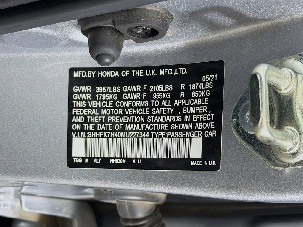 Used 2021 Honda Civic Sport image 29