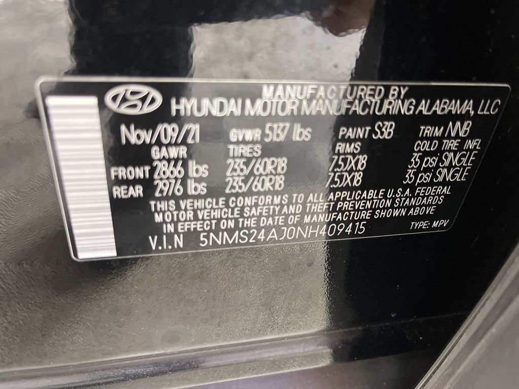 Used 2022 Hyundai Santa Fe SEL w/ Cargo Package image 33