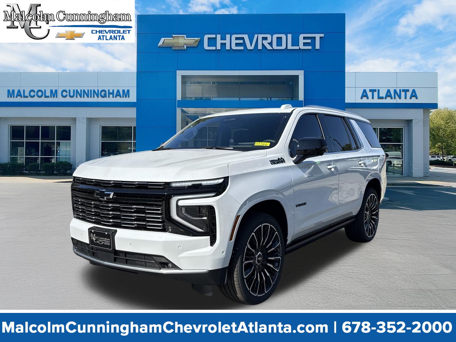 New 2027 Chevrolet Tahoe High Country