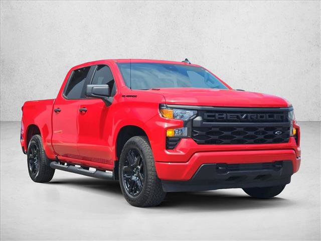 Certified 2025 Chevrolet Silverado 1500 Custom w/ Turbomax Blackout Package RWD image 2