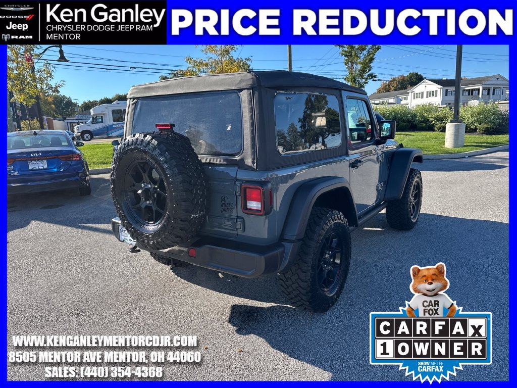 Certified 2025 Jeep Wrangler Sport AWD/4WD image 10