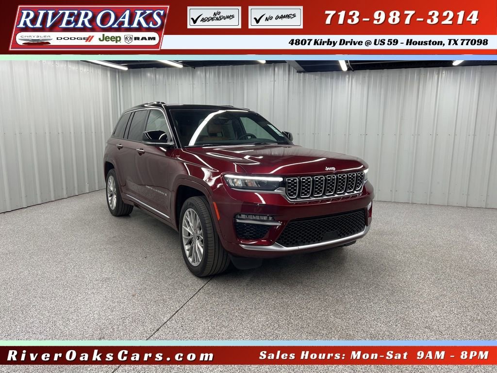 Used 2024 Jeep Grand Cherokee Summit w/ Luxury Tech Group V