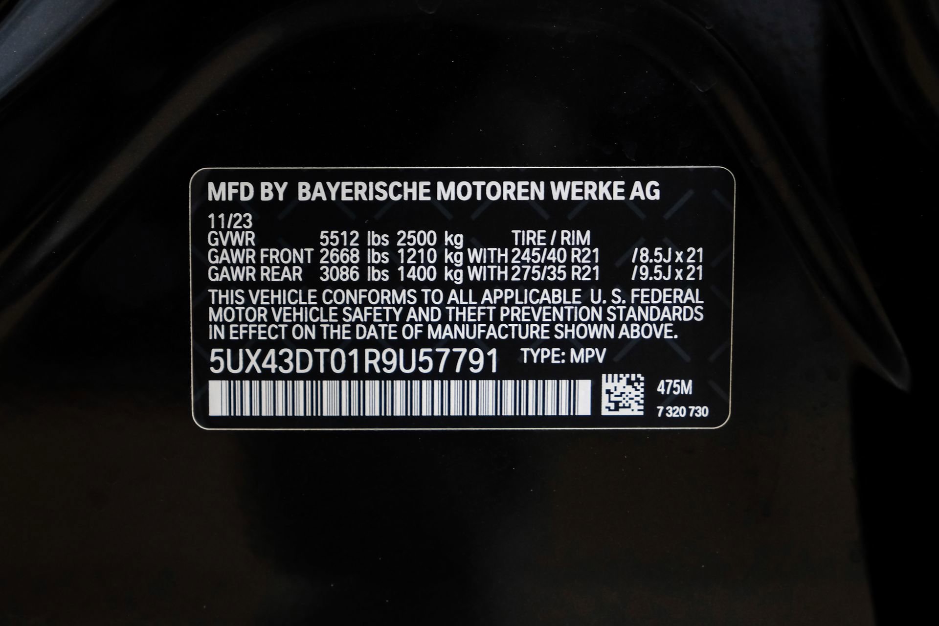 Used 2024 BMW X4 M40i w/ Premium Package image 65