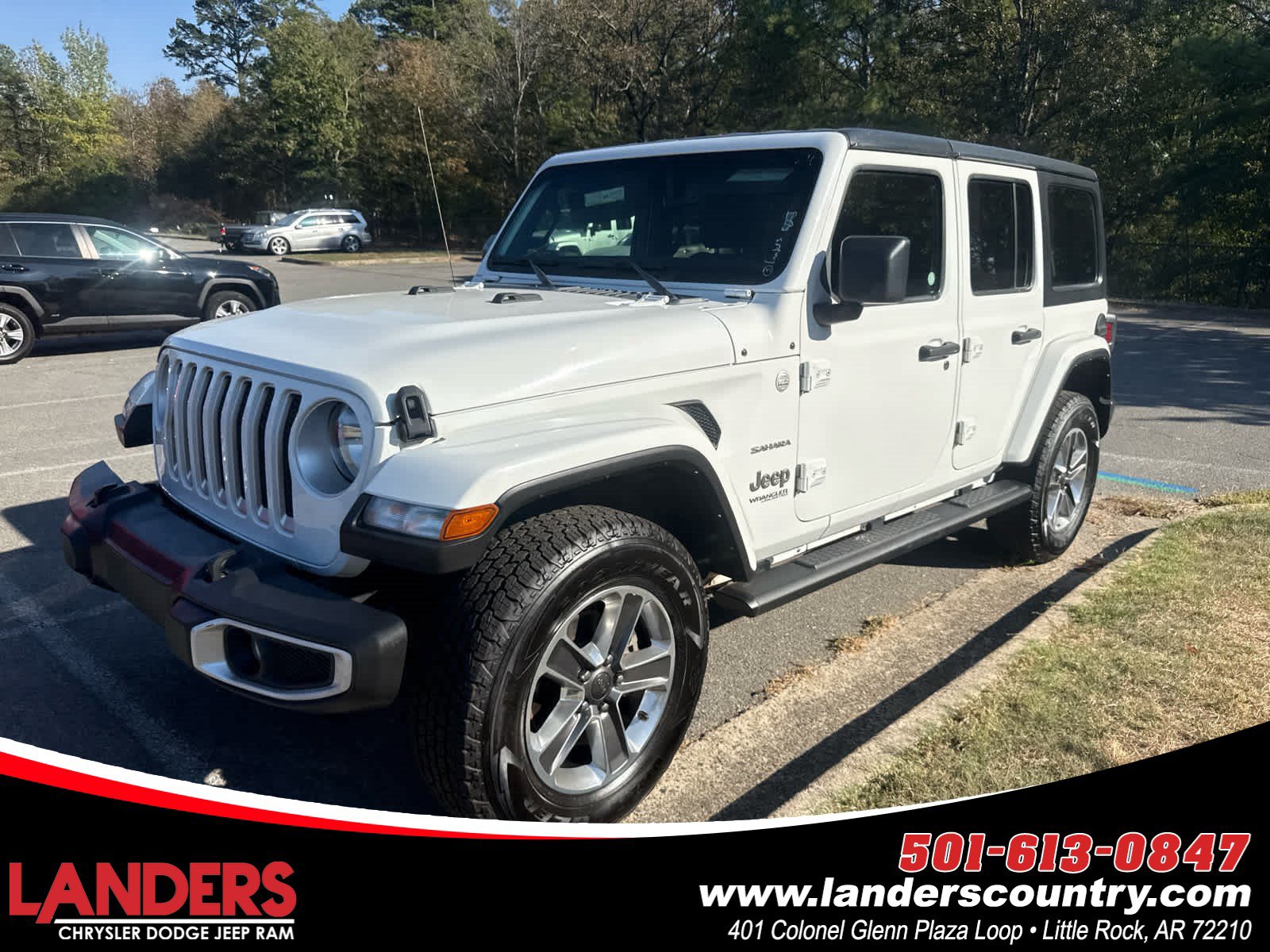 Used 2022 Jeep Wrangler Unlimited Sahara w/ Cold Weather Group AWD/4WD image 1