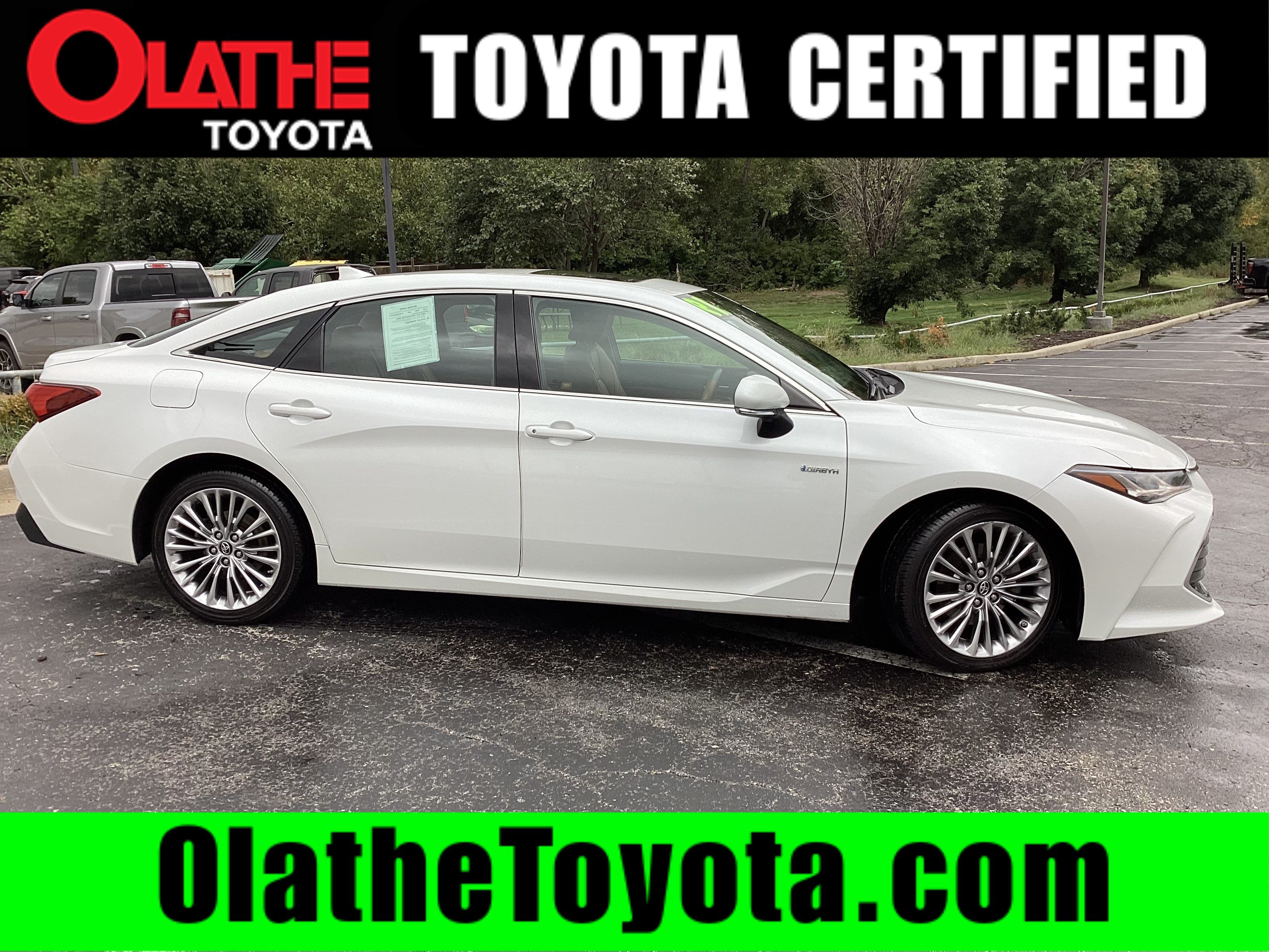 Certified 2019 Toyota Avalon Limited w/ All Weather Liner Package