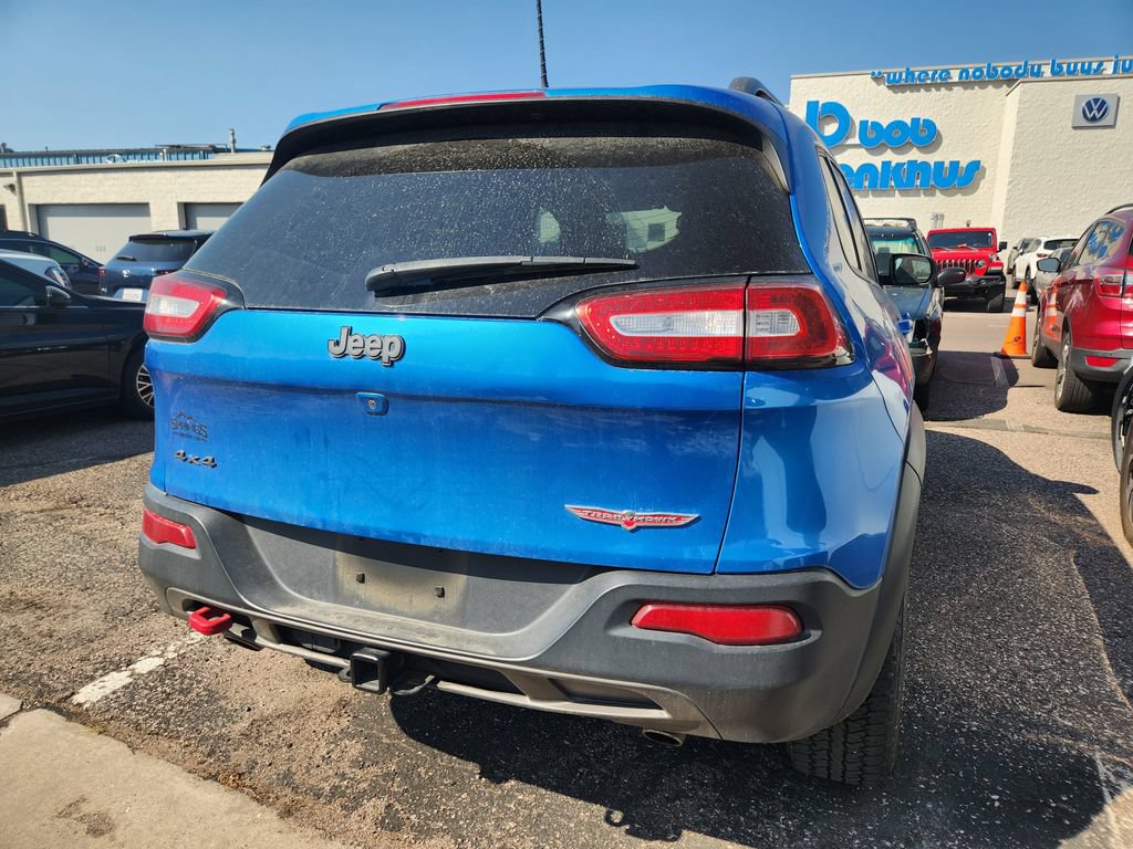Used 2017 Jeep Cherokee Trailhawk w/ Comfort/Convenience Group AWD/4WD image 10