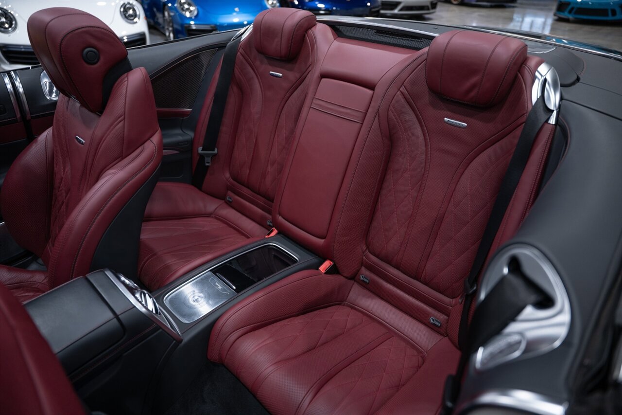 Used 2017 Mercedes-Benz S 63 AMG 4MATIC Cabriolet image 26