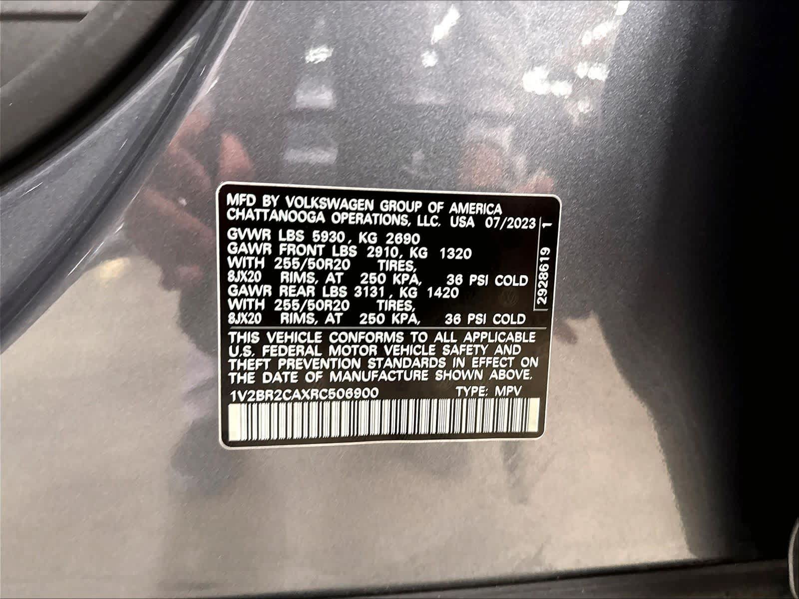 Used 2024 Volkswagen Atlas SEL AWD/4WD image 22