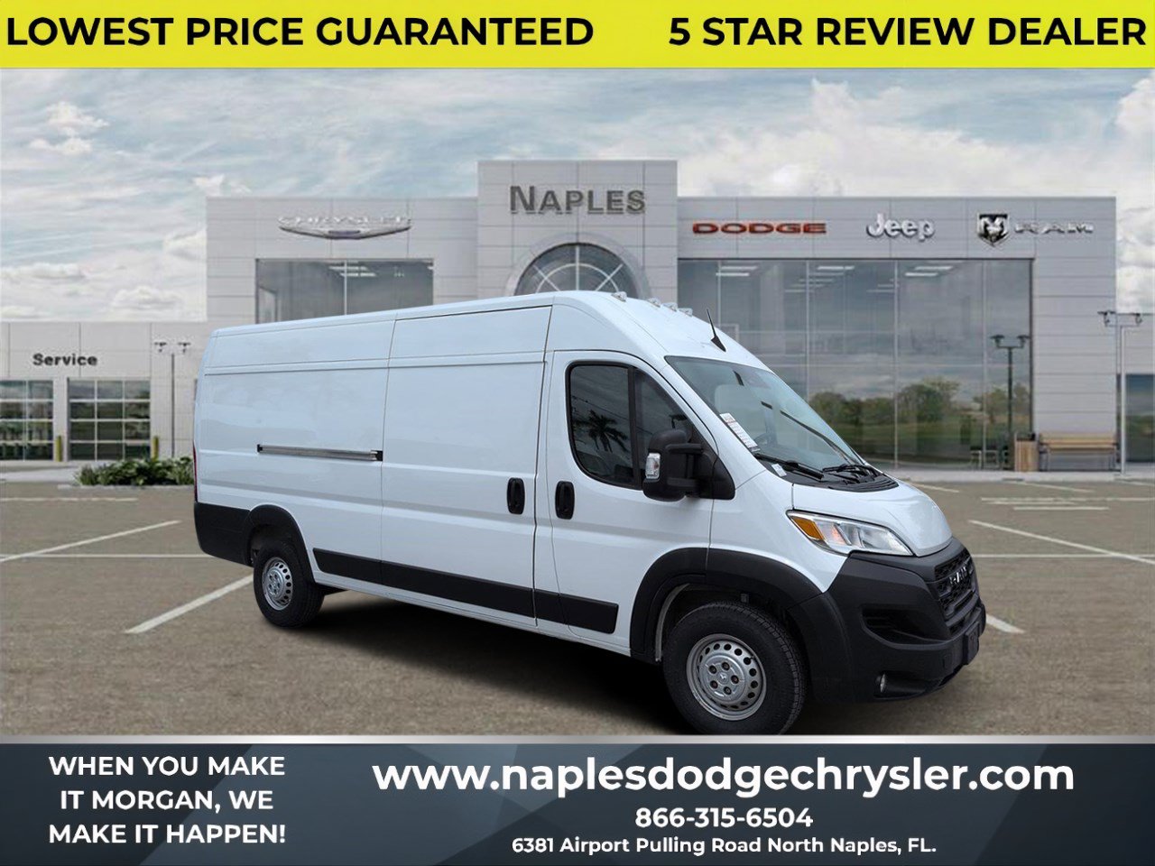 Used 2025 RAM ProMaster 3500 w/ Convenience Group FWD image 1