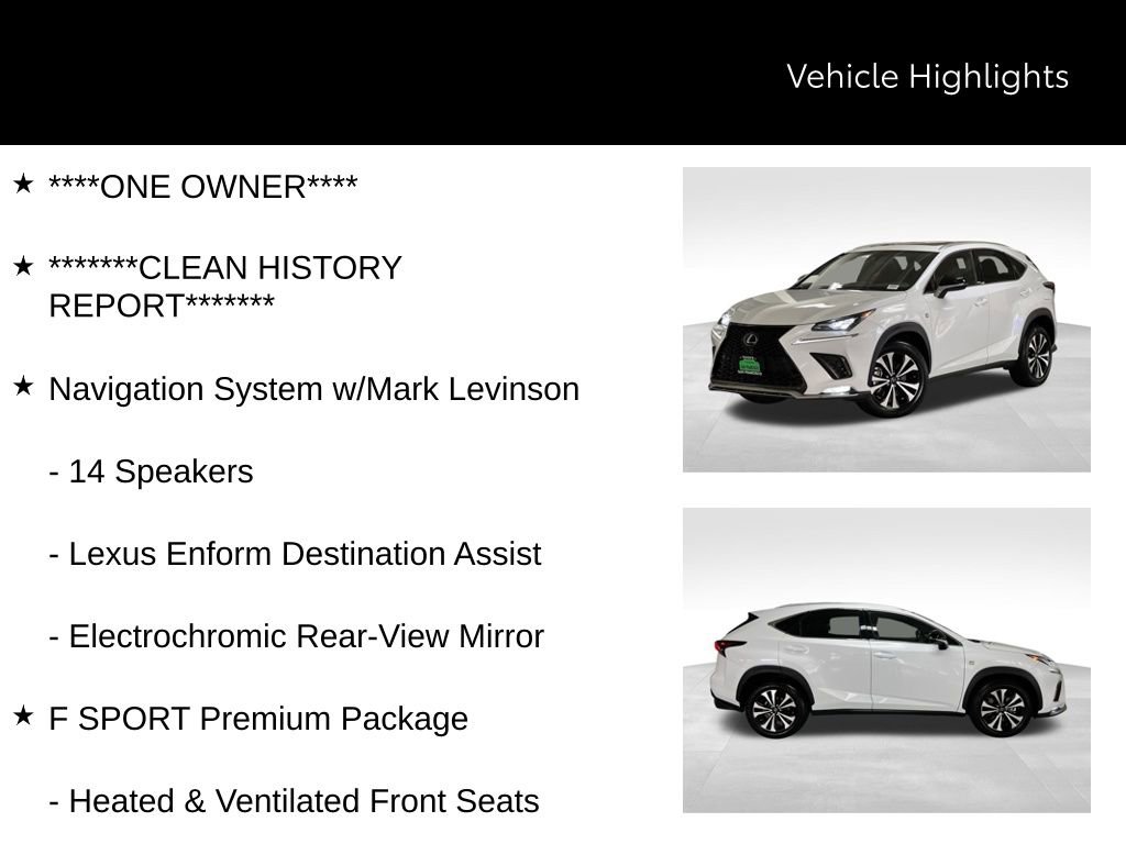 Used 2021 Lexus NX 300 F Sport image 53