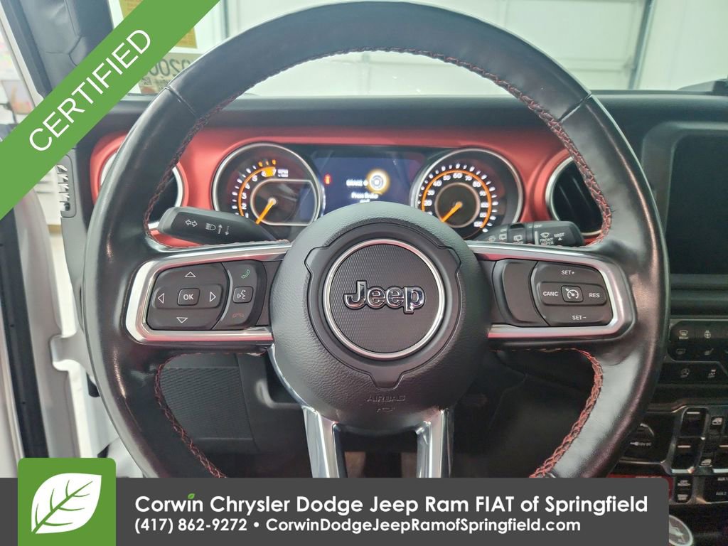 Certified 2023 Jeep Wrangler Unlimited Rubicon w/ Safety Group AWD/4WD image 21