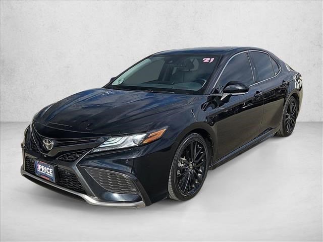 Used 2021 Toyota Camry XSE w/ Navigation Package FWD image 1