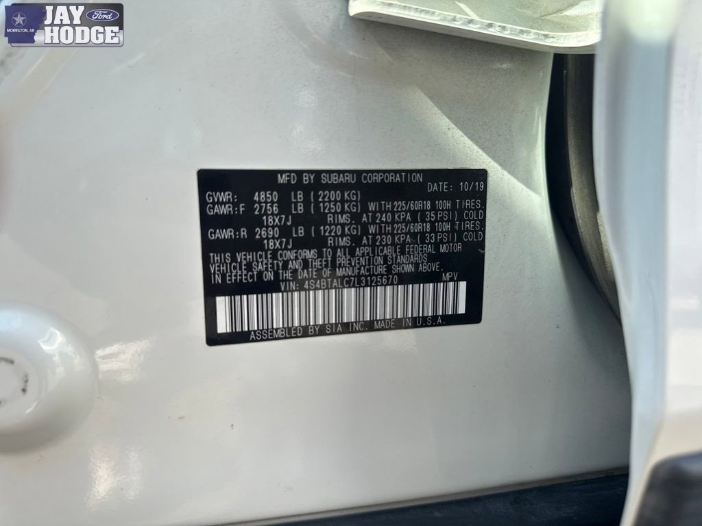 Used 2020 Subaru Outback Limited w/ Popular Package #2 image 10