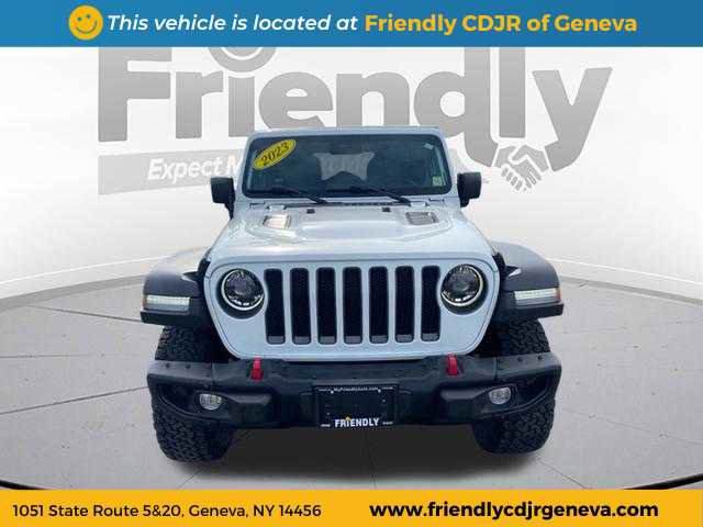 Used 2023 Jeep Wrangler Unlimited Rubicon w/ Steel Bumper Group image 2
