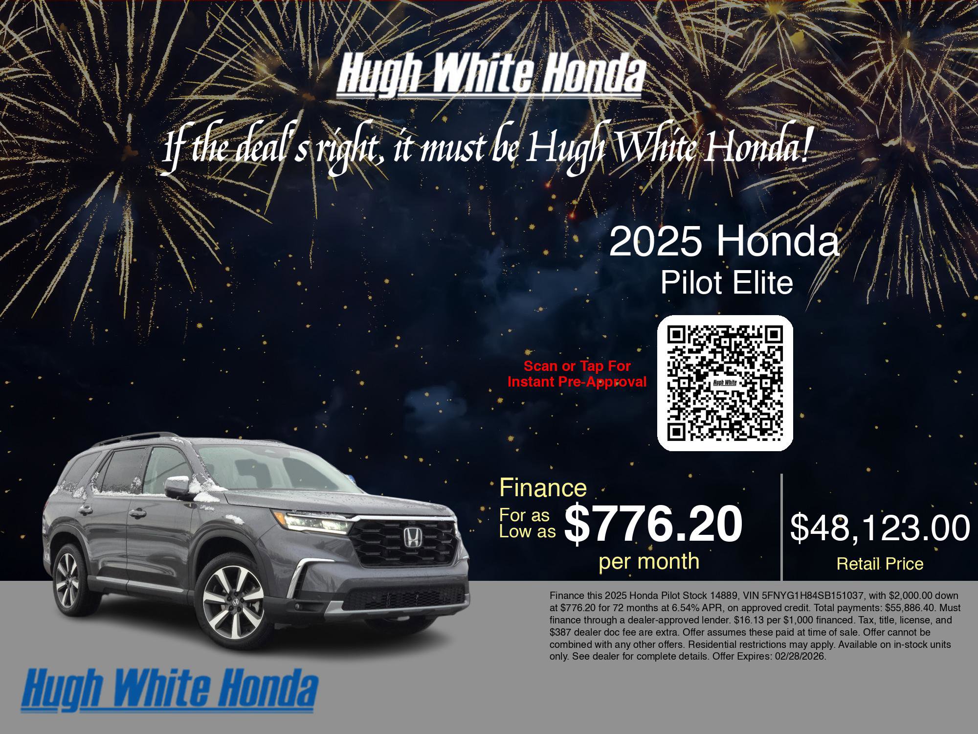 Used 2025 Honda Pilot Elite image 3