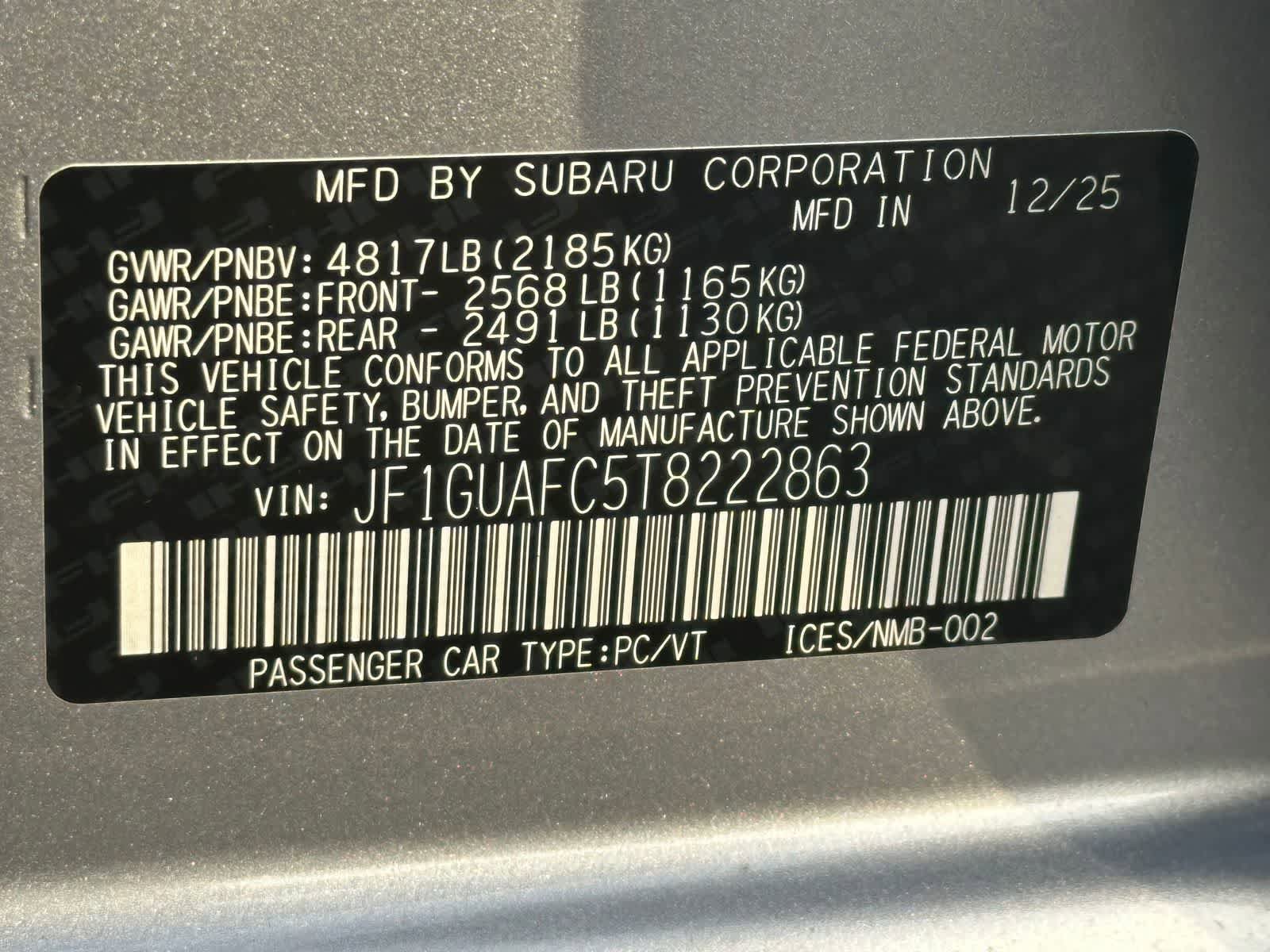 New 2026 Subaru Impreza 2.0i Sport AWD/4WD image 27