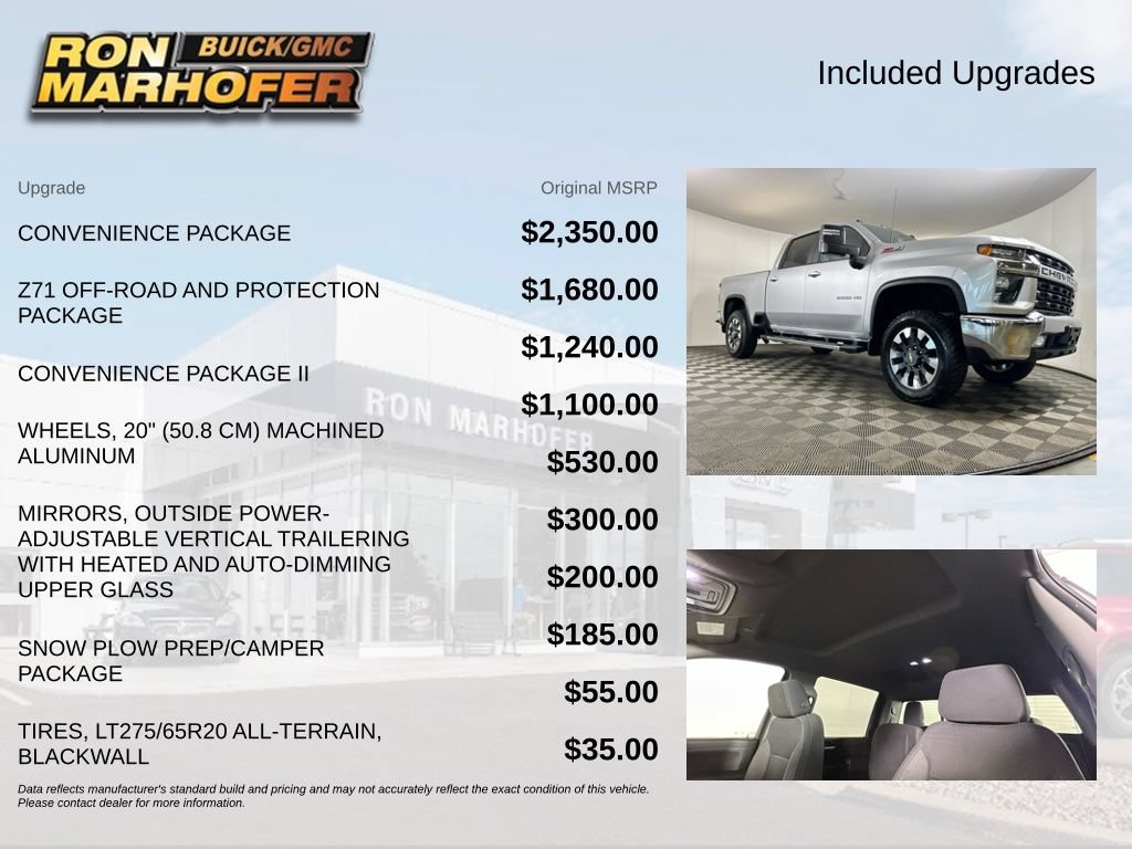 Used 2021 Chevrolet Silverado 2500 LT w/ Convenience Package AWD/4WD image 6