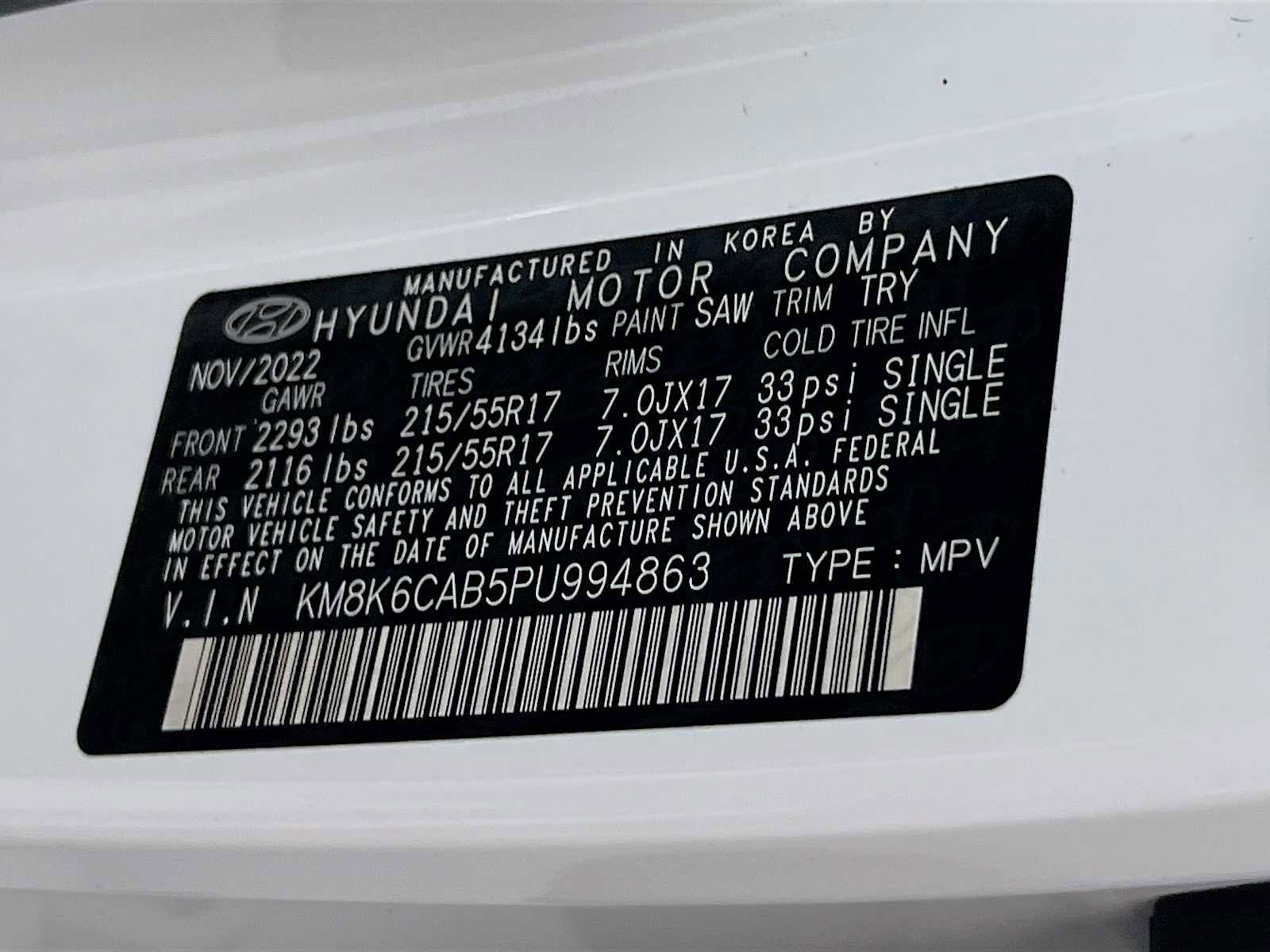 Certified 2023 Hyundai Kona SEL w/ Cargo Package image 30