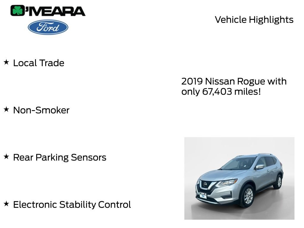 Used 2019 Nissan Rogue SV AWD/4WD image 7
