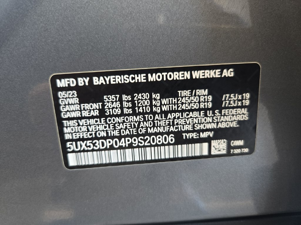 Used 2023 BMW X3 xDrive30i w/ Convenience Package AWD/4WD image 31