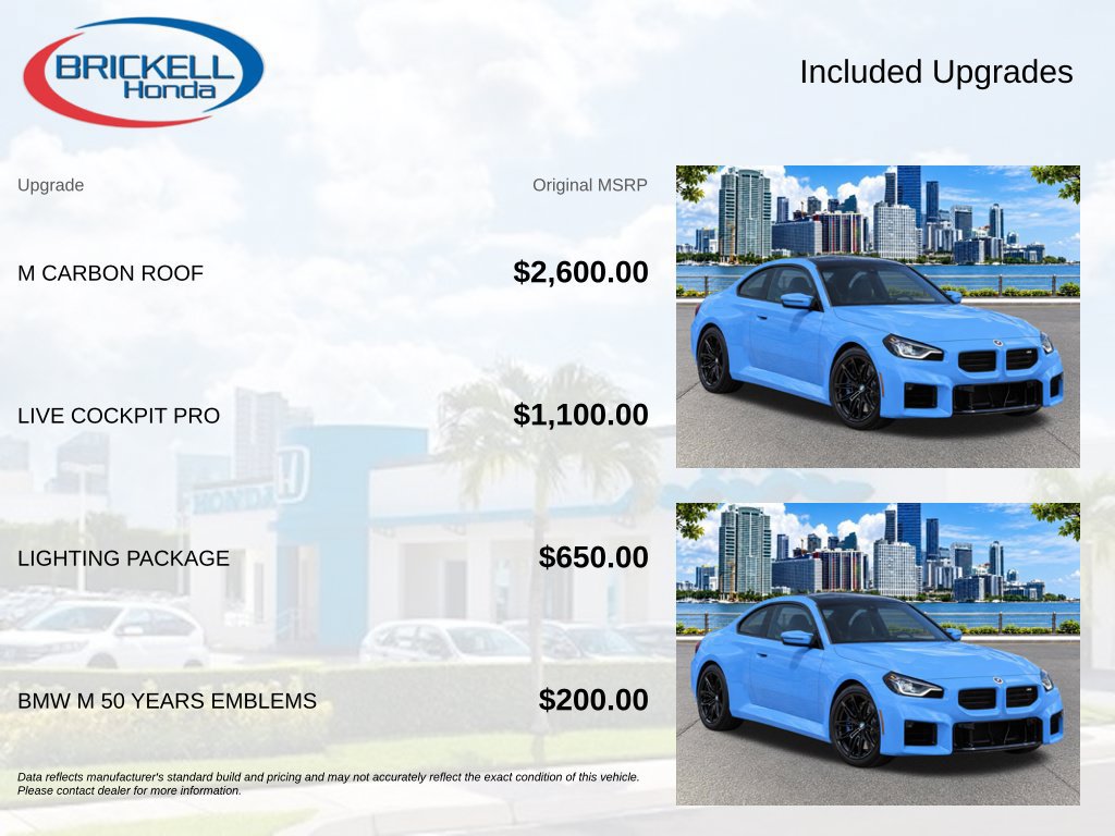 Used 2023 BMW M2 w/ Lighting Package RWD image 11