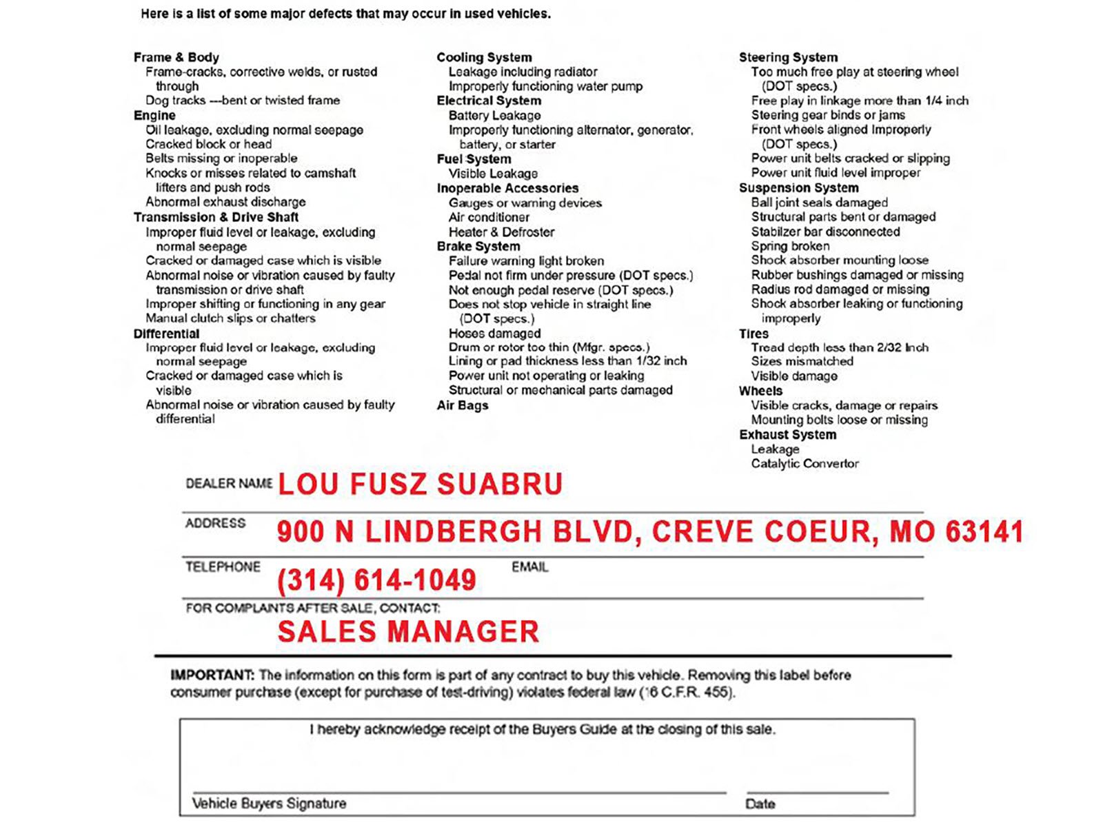 Certified 2026 Subaru Crosstrek 2.0i Premium image 36