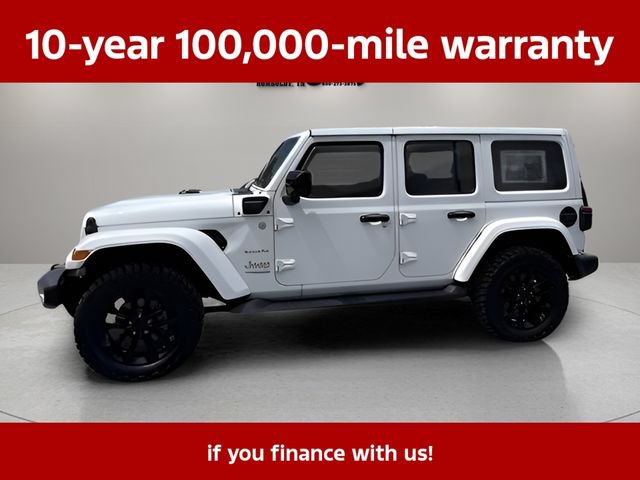 Used 2021 Jeep Wrangler Unlimited Sahara w/ Cold Weather Group AWD/4WD image 3