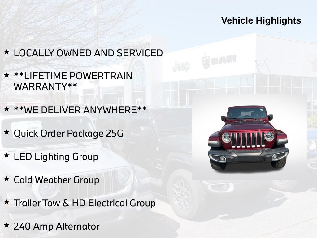 Used 2021 Jeep Wrangler Unlimited Sahara w/ LED Lighting Group image 5