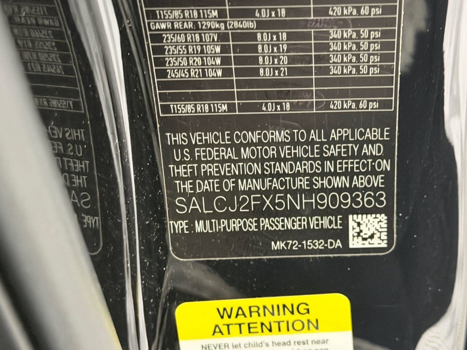 Certified 2022 Land Rover Discovery Sport S AWD/4WD image 27